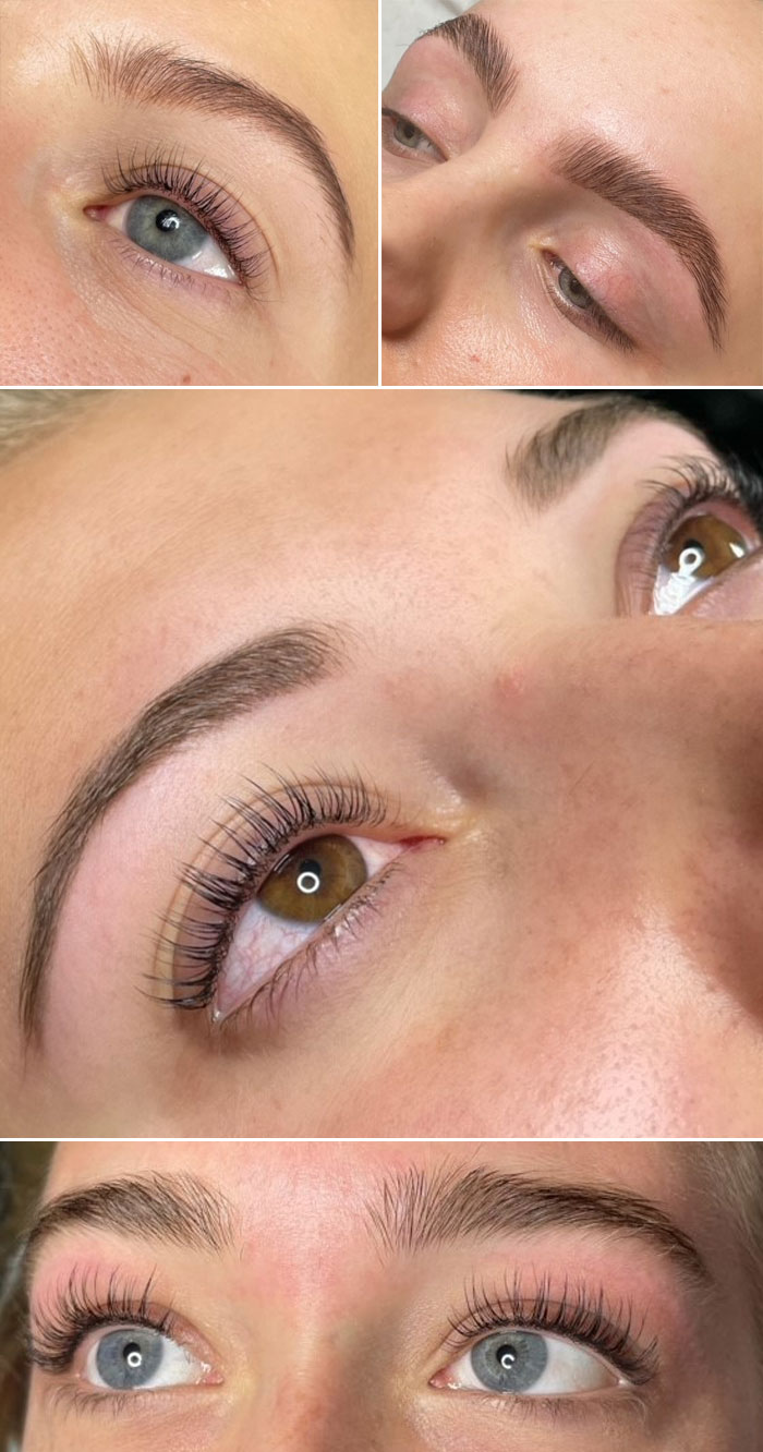 Wimpers en wenkbrauwen behandeling door Beautybar Lau